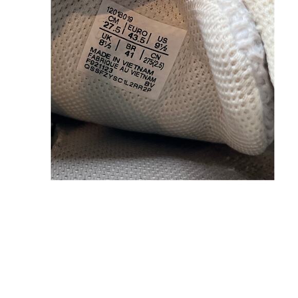 ASICS Gel-1130 White Black Sneakers Mens 9.5 - Picture 7 of 7